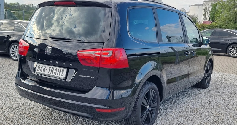 Seat Alhambra cena 57990 przebieg: 212546, rok produkcji 2015 z Kowalewo Pomorskie małe 352